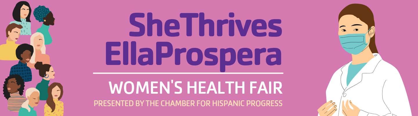 Women's Health Fair banner