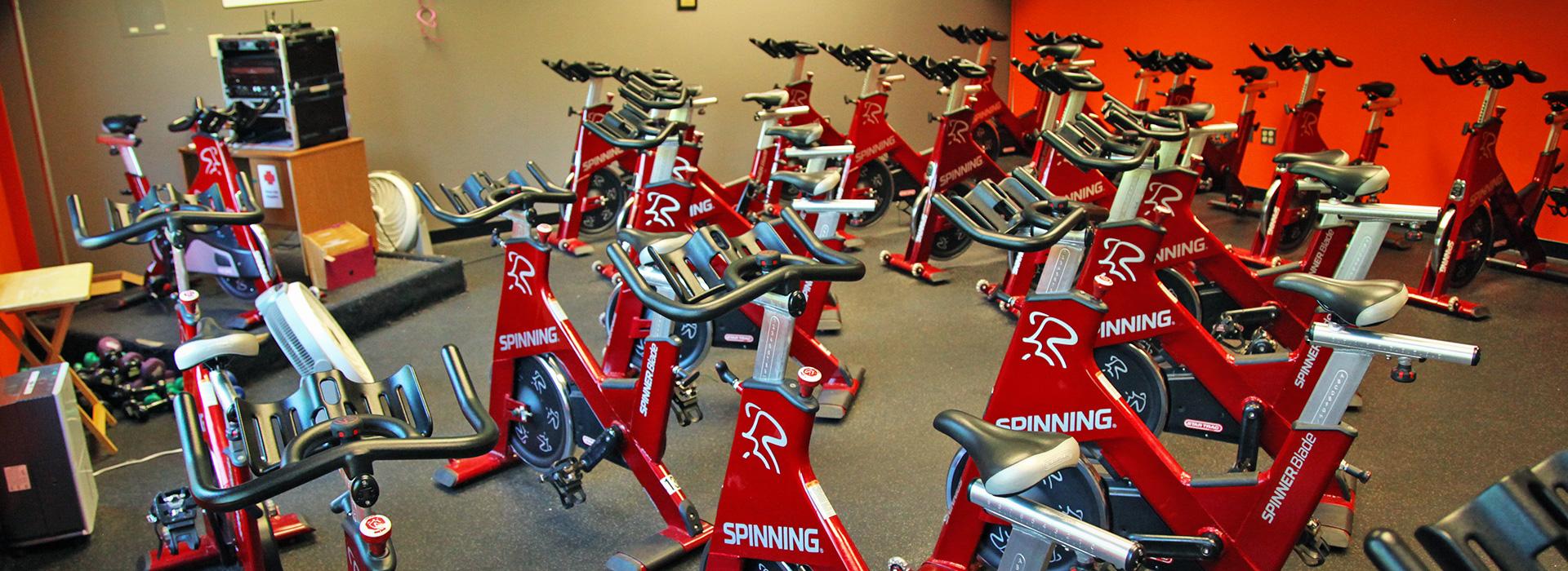 Taylor Bend Family YMCA Group cycling Room
