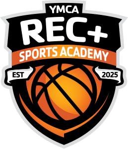 YMCA Rec+ Sports Academy Basketball Logo Icon 