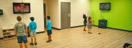 Greenbrier Family YMCA kids playing video games