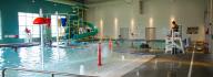 Indoor splash park and swimming pool at the Princess Anne Family YMCA