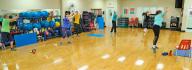 Eastern Shore Family YMCA group exercise room