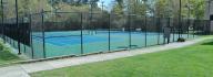 Outdoor tennis courts at the Portsmouth YMCA