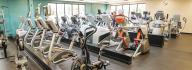 Cardio equipment at the Mt. Trashmore Family YMCA