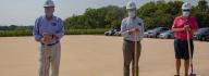 YMCA and Northampton County community leaders holding shovels at the Groundbreaking Ceremony for the Northampton County YMCA