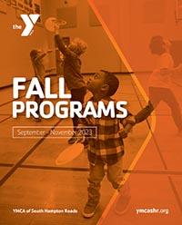 YMCA of South Hampton Roads 2023 fall program guide cover
