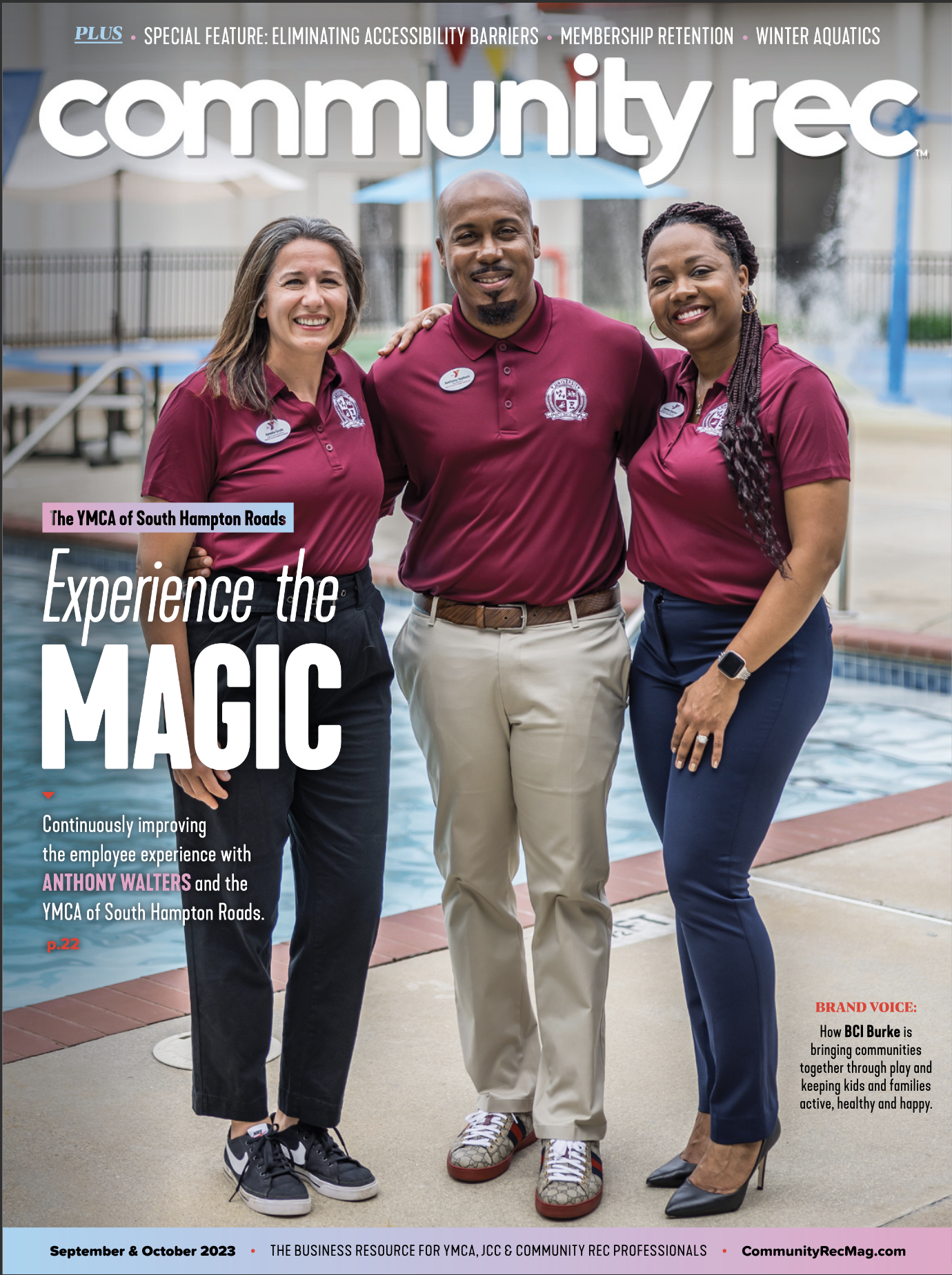 Community Rec Magazine Cover