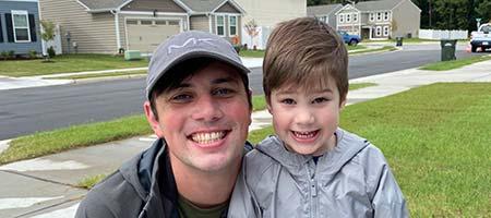 Connor Lundell, 2020 Recipient of the YMCA Volunteer Service Award for the YMCA of South Hampton Roads