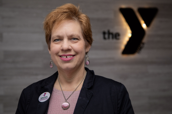 Preschool Teacher Audrey Patrick headshot in the YMCA studio
