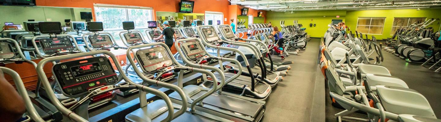 Great Bridge/ Hickory Family YMCA indoor treadmills