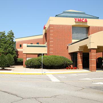 Outside the Taylor Bend Family YMCA center in Chesapeake Virginia