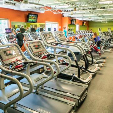 Great Bridge/ Hickory Family YMCA indoor treadmills