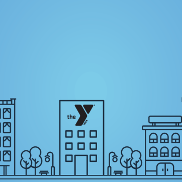 Illustration of a community with the Y at the center