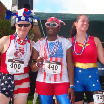 Runners Celebrate with the Y