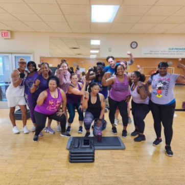 Strength Train Together group exercise class at the Blocker Norfolk Family YMCA