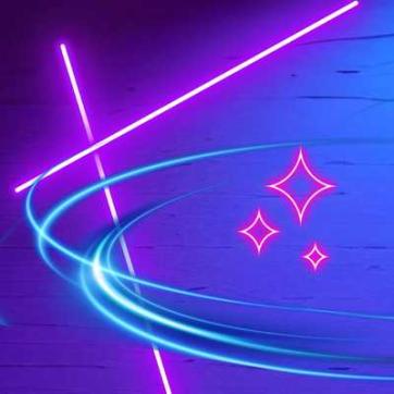 Neon glowing graphic for Mossa Glow Launch January