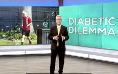News studio about Diabetic Dilemma in children