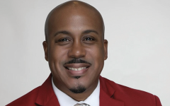 CEO Anthony Walters in red blazer