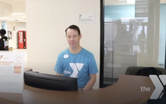 Jeff at the Blocker Norfolk YMCA