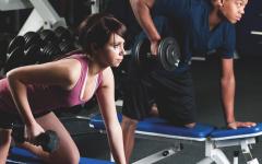 teens working out in the fitness center