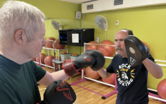 Rock Steady Boxing for Parkinson's fitness class