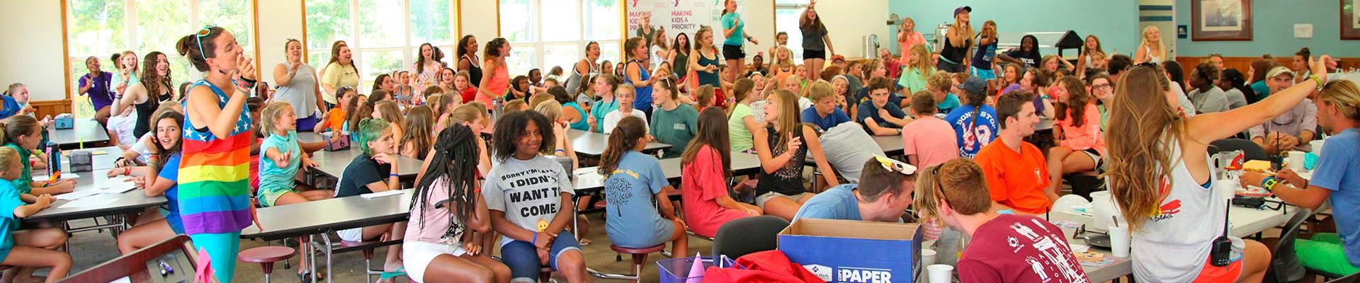 kids at camp