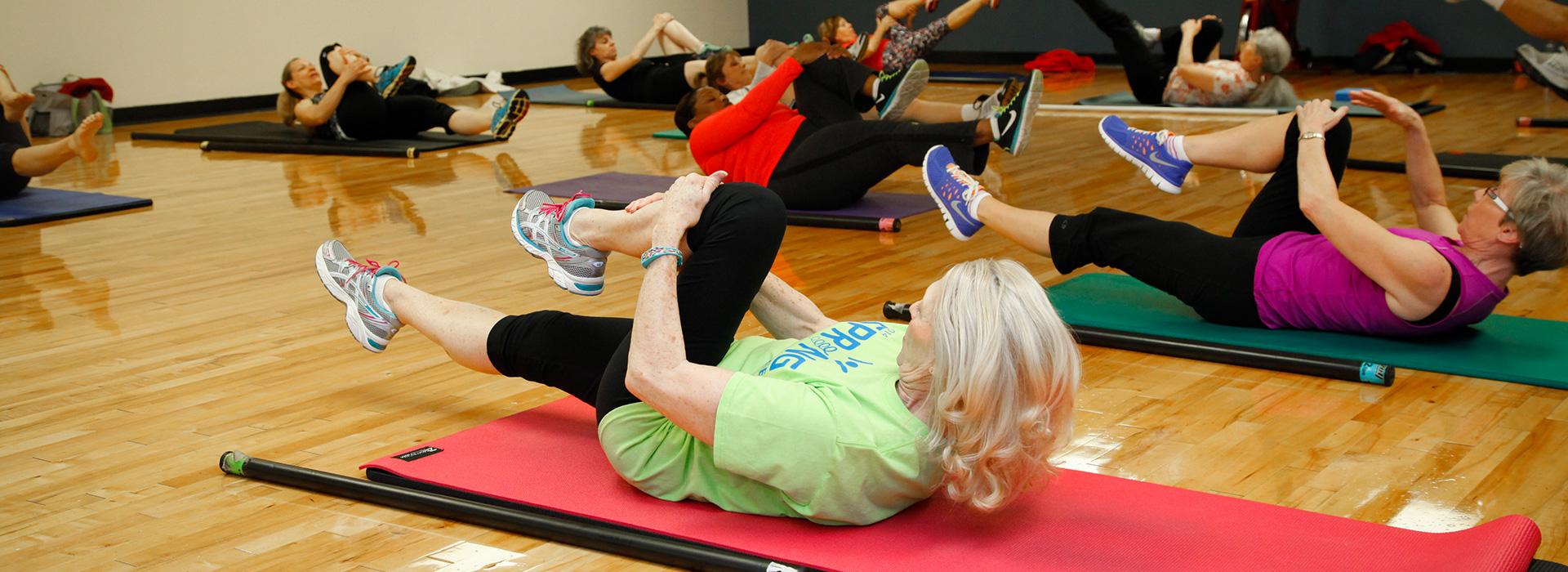 Greenbrier North Family YMCA group fitness room