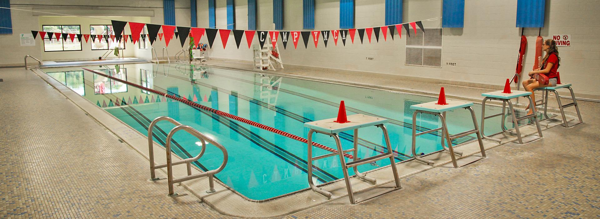 James L. Camp, Jr. Family YMCA indoor pool