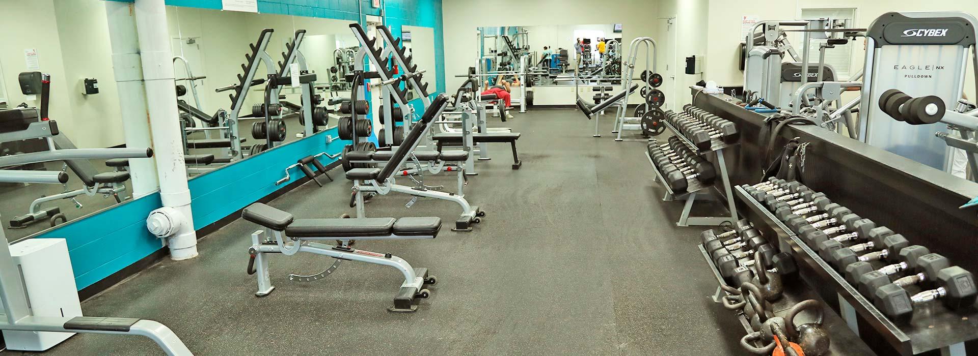 Eastern Shore Family YMCA weight room