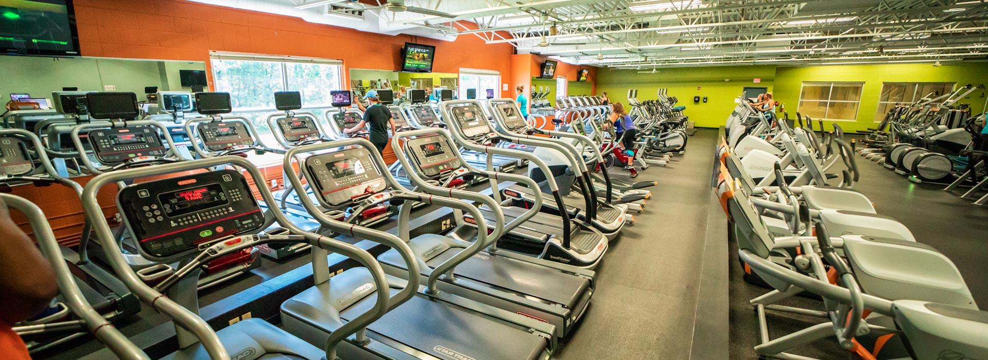 Great Bridge/ Hickory Family YMCA indoor treadmills