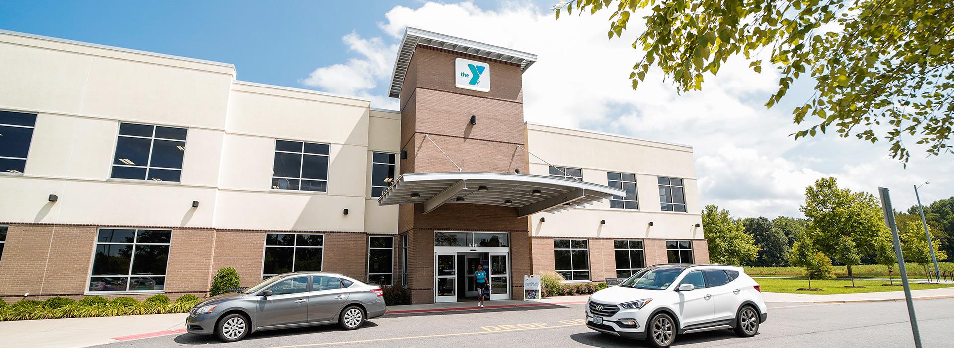 Front entrance of the Princess Anne Family YMCA