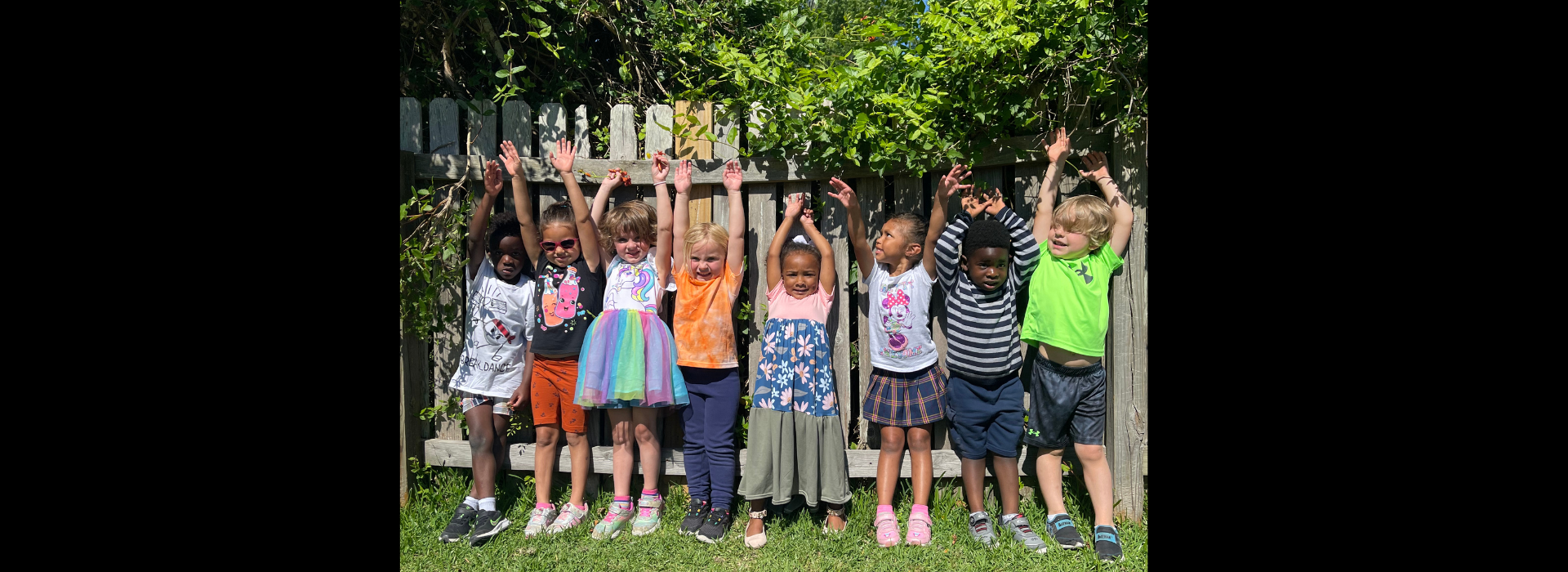 Kids at the Salem YMCA Family Center playing on the playground