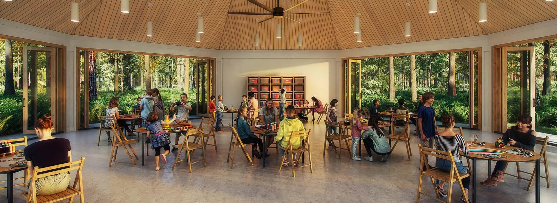 Camp Silver Beach YMCA chapel rendering
