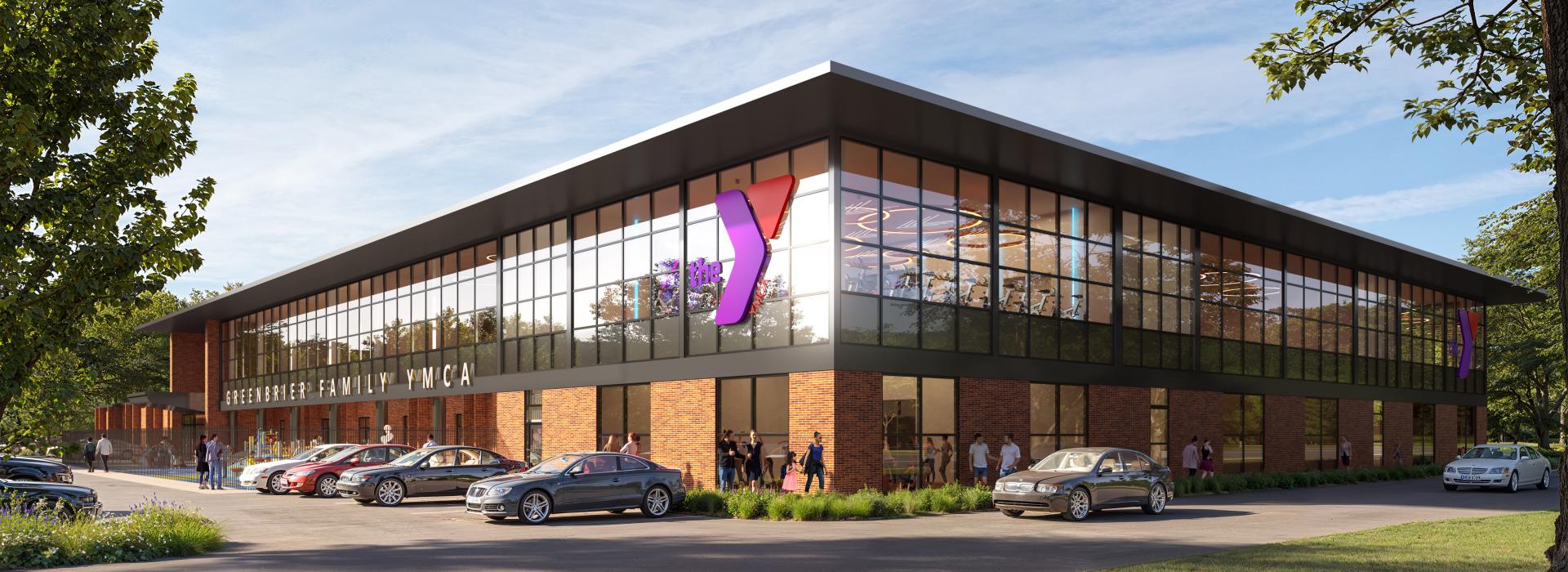 Greenbrier Family YMCA new rendering