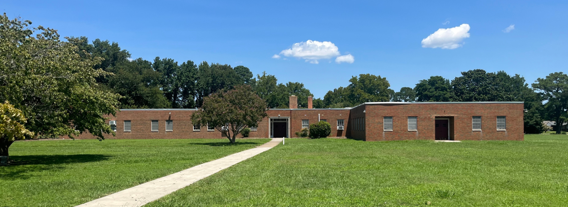Memorial United Methodist Church Side Entrance from Parking Lot