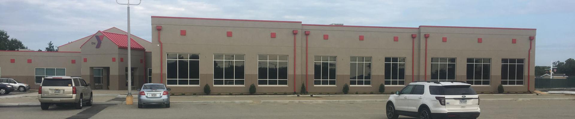 Exterior view of the YMCA