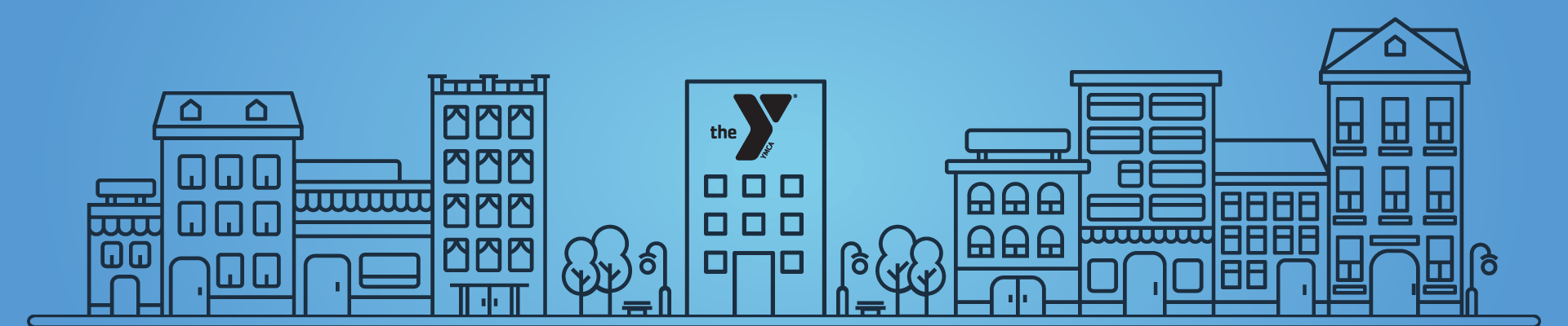 Illustration of community, with the Y at the center