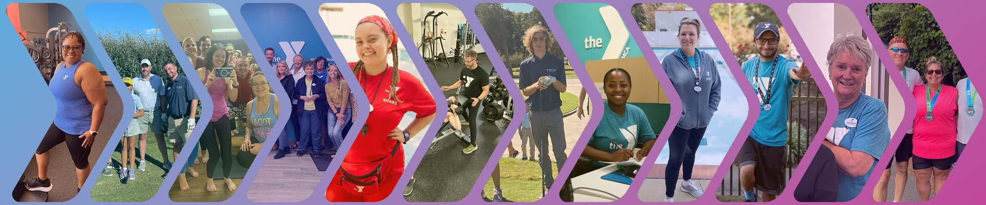 YMCA staff from across the South Hampton Roads association