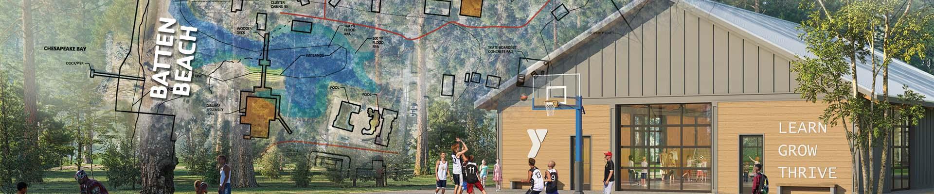 Camp Silver Beach Groundbreaking render