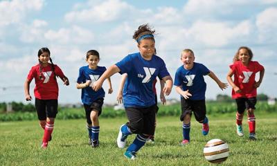 kids playing soccer