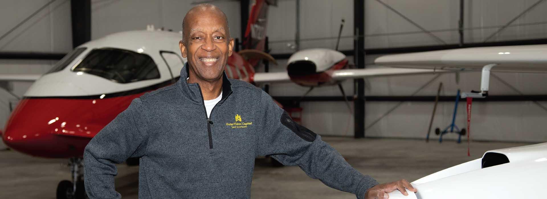 Raf, a pilot who is working to regain function at the Y after recovering from a stroke.